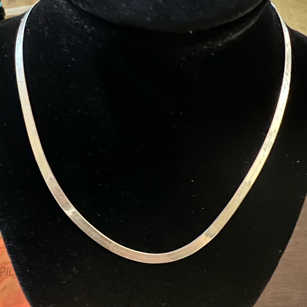 Electric Picks Silver Python Necklace - image 2